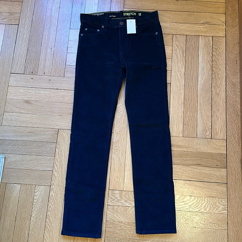 J Crew Boys Stretch corduroy pant